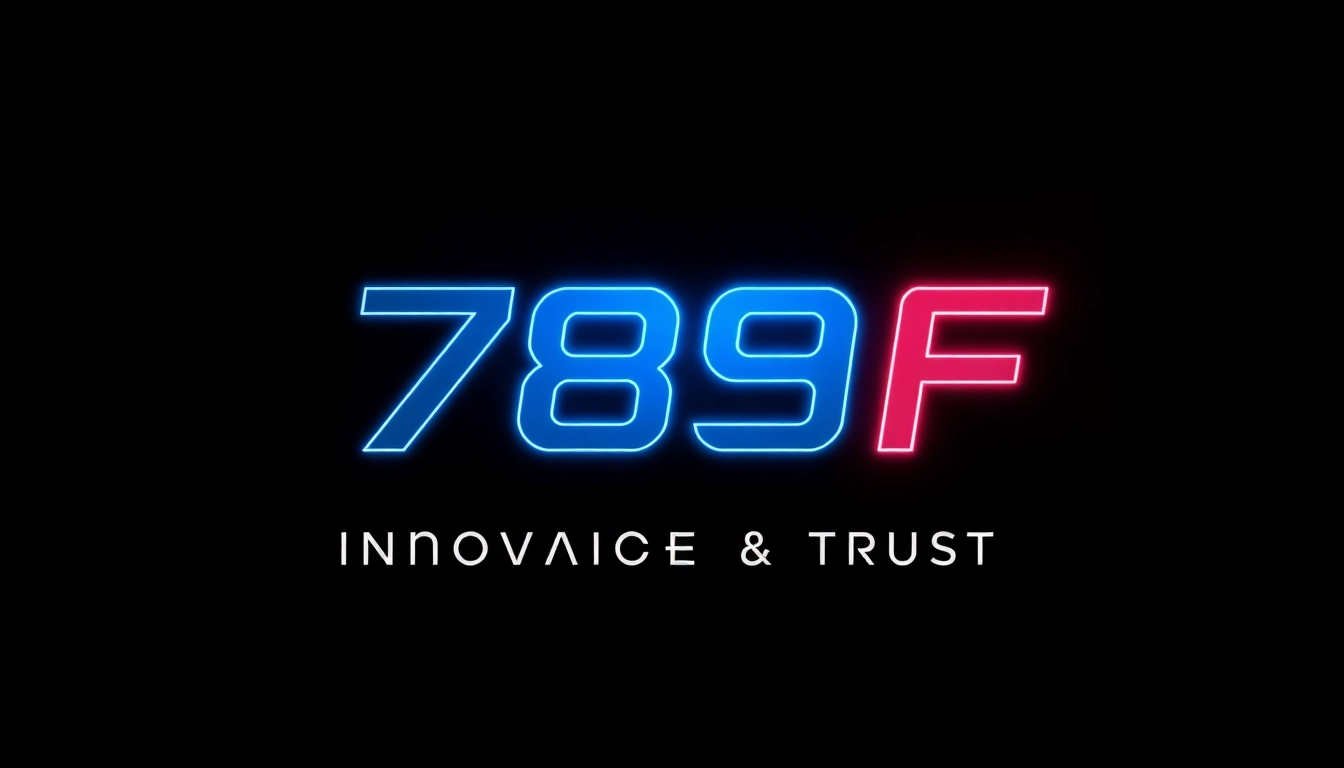 789F logo displayed on a modern digital screen, highlighting brand identity and technological advancement for screen readers.