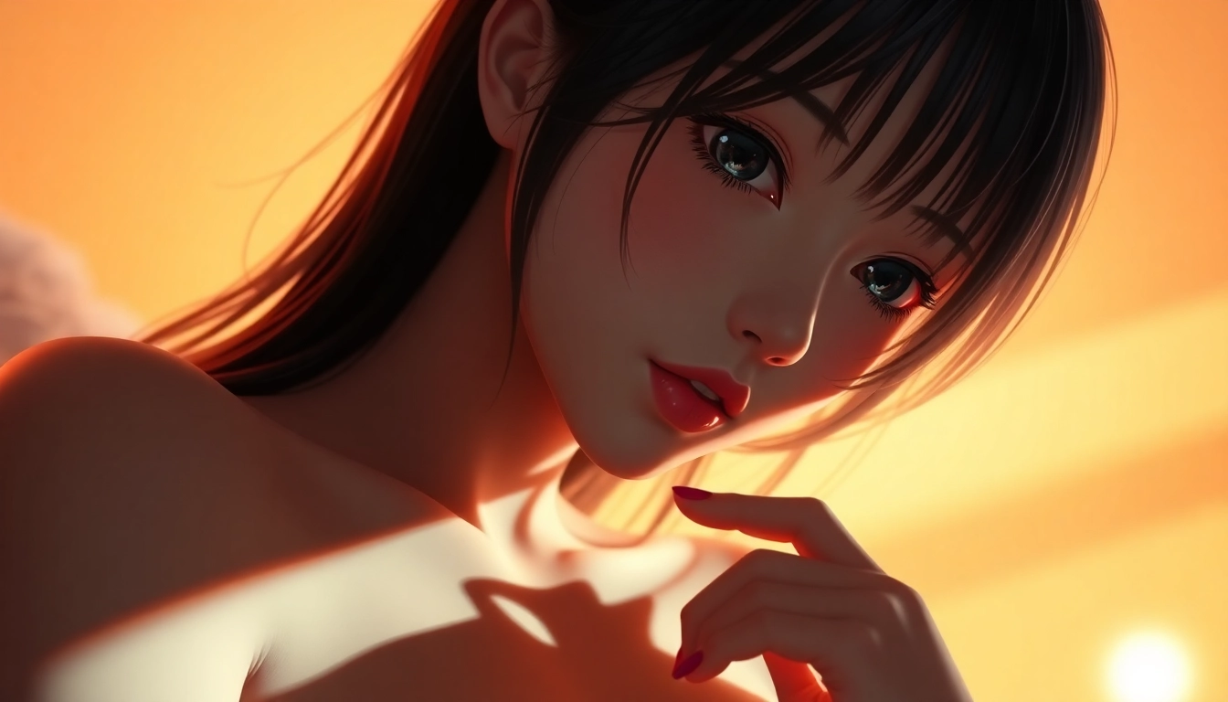 High-quality NSFW AI-generated scene depicting an anime-inspired character in soft lighting for realistic visual appeal.